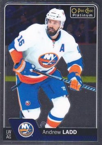 #102 Andrew Ladd - New York Islanders - 2016-17 O-Pee-Chee Platinum Hockey