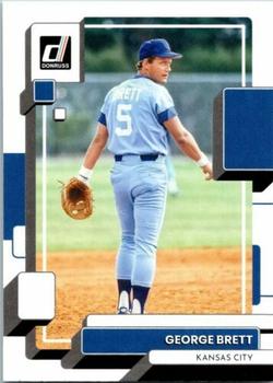 #102 George Brett - Kansas City Royals - 2022 Donruss Baseball