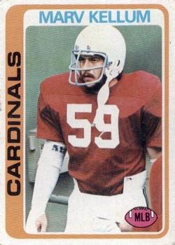 #102 Marv Kellum - St. Louis Cardinals - 1978 Topps Football