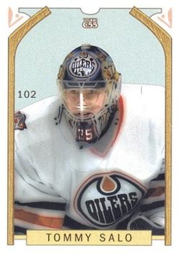 #102 Tommy Salo - Edmonton Oilers - 2003-04 Topps C55 Hockey