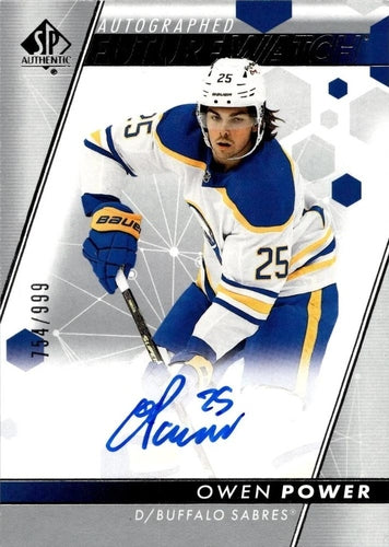 #102 Owen Power - Buffalo Sabres - 2022-23 SP Authentic Hockey