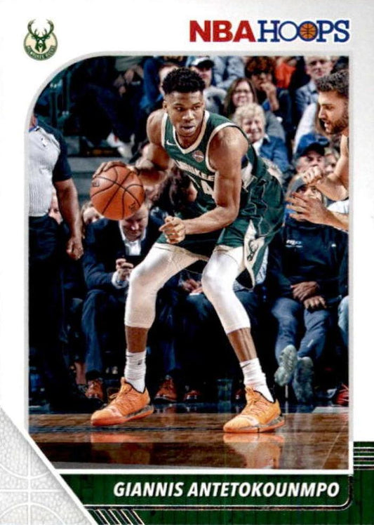 #102 Giannis Antetokounmpo - Milwaukee Bucks - 2019-20 Hoops Basketball