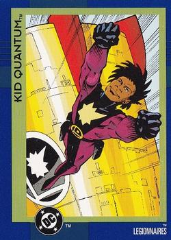 #102 Kid Quantum - 1993 SkyBox DC Cosmic Teams
