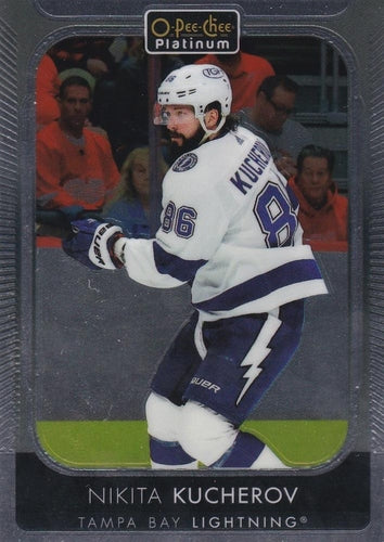 #102 Nikita Kucherov - Tampa Bay Lightning - 2021-22 O-Pee-Chee Platinum Hockey