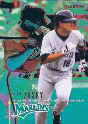 #U-102 Eddie Zosky - Florida Marlins - 1995 Fleer Update Baseball