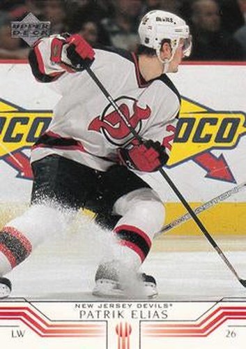 #102 Patrik Elias - New Jersey Devils - 2001-02 Upper Deck Hockey