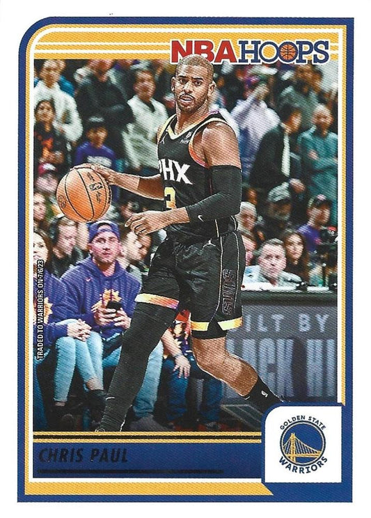 #102 Chris Paul - Golden State Warriors - 2023-24 Hoops Basketball