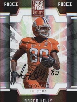 #102 Aaron Kelly - Atlanta Falcons - 2009 Donruss Elite Football