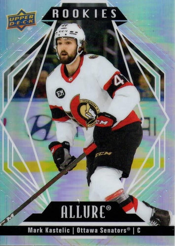 #102 Mark Kastelic - Ottawa Senators - 2022-23 Upper Deck Allure Hockey
