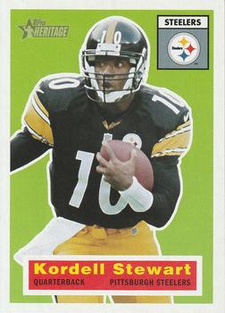 #102 Kordell Stewart - Pittsburgh Steelers - 2001 Topps Heritage Football