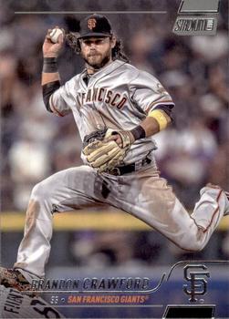 #102 Brandon Crawford - San Francisco Giants - 2022 Stadium Club Baseball