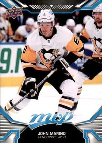 #102 John Marino - Pittsburgh Penguins - 2022-23 Upper Deck MVP Hockey
