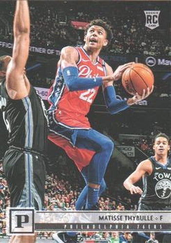 #102 Matisse Thybulle - Philadelphia 76ers - 2019-20 Panini Chronicles Basketball