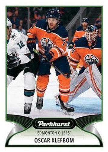 #102 Oscar Klefbom - Edmonton Oilers - 2021-22 Parkhurst Hockey