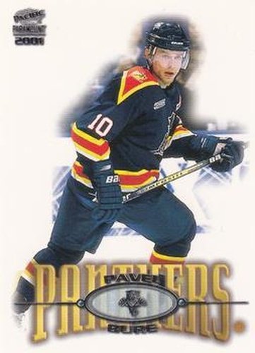 #102 Pavel Bure - Florida Panthers - 2000-01 Pacific Paramount Hockey