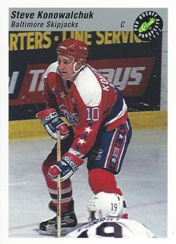#102 Steve Konowalchuk - Baltimore Skipjacks - 1993 Classic Pro Prospects Hockey