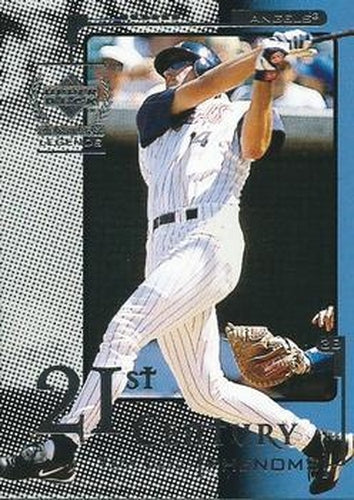 #102 Troy Glaus - Anaheim Angels - 1999 Upper Deck Century Legends Baseball