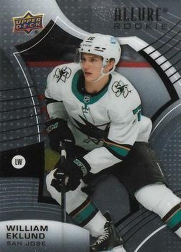 #102 William Eklund - San Jose Sharks - 2021-22 Upper Deck Allure Hockey