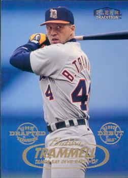#102 Bubba Trammell - Tampa Bay Devil Rays - 1998 Fleer Tradition Baseball