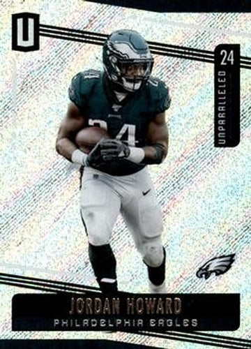 #102 Jordan Howard - Philadelphia Eagles - 2019 Panini Unparalleled Football