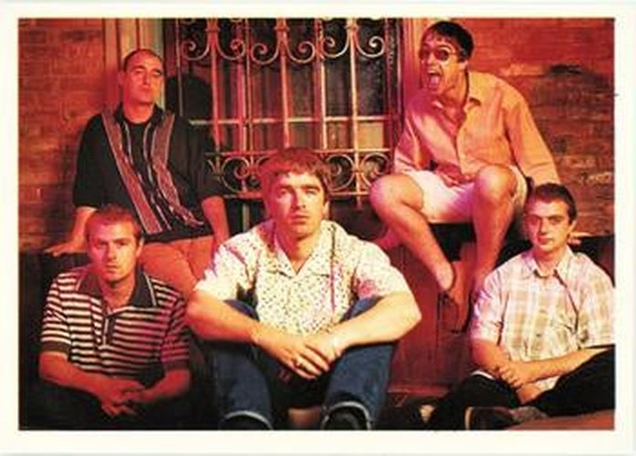 #102 Oasis - 1999 Panini Smash Hits Stickers