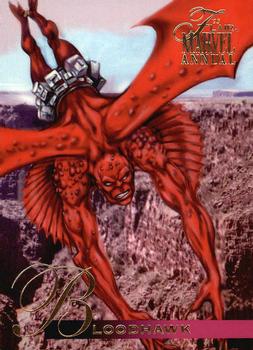 #102 Bloodhawk - 1995 Flair Marvel Annual
