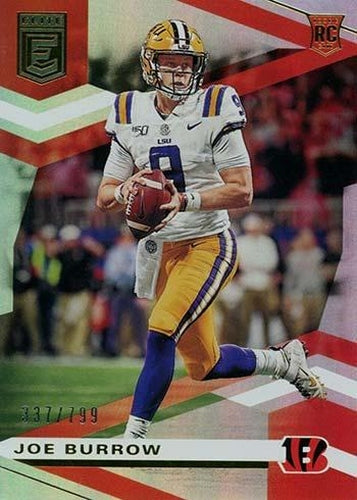 #102 Joe Burrow - Cincinnati Bengals - 2020 Donruss Elite Football
