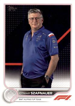 #102 Otmar Szafnauer - BWT Alpine F1 Team - 2022 Topps Formula 1 Racing