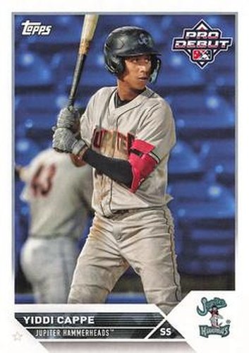 #PD-102 Yiddi Cappe - Jupiter Hammerheads - 2023 Topps Pro Debut Baseball