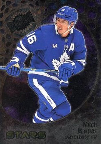 #102 Mitch Marner - Toronto Maple Leafs - 2022-23 SkyBox Metal Universe Hockey