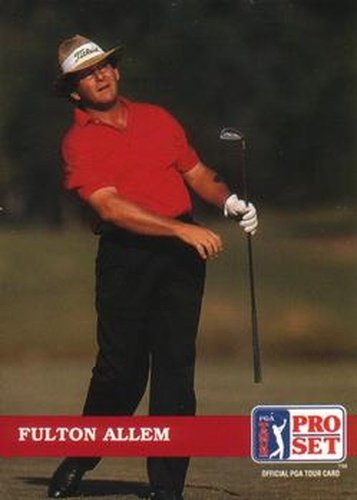 #102 Fulton Allem - 1992 Pro Set PGA Tour Golf
