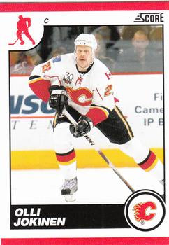 #102 Olli Jokinen - Calgary Flames - 2010-11 Score Hockey