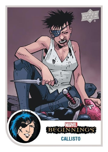 #102 Callisto - 2022 Upper Deck Marvel Beginnings