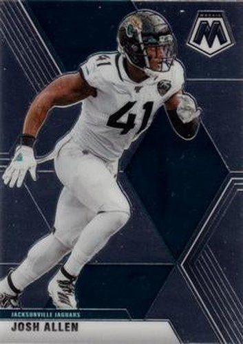 #102 Josh Allen - Jacksonville Jaguars - 2020 Panini Mosaic Football