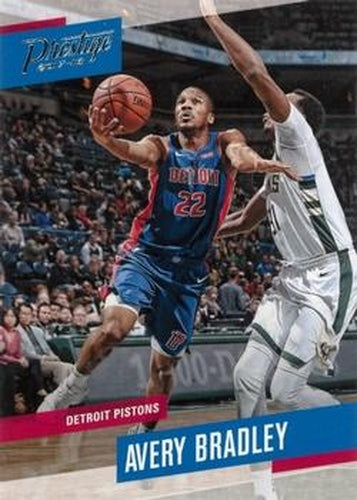 #103 Avery Bradley - Detroit Pistons - 2017-18 Panini Prestige Basketball