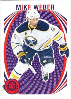 #103 Mike Weber - Buffalo Sabres - 2013-14 O-Pee-Chee - Retro Hockey