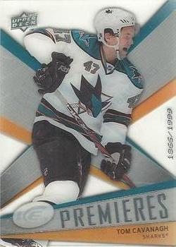 #103 Tom Cavanagh - San Jose Sharks - 2008-09 Upper Deck Ice Hockey