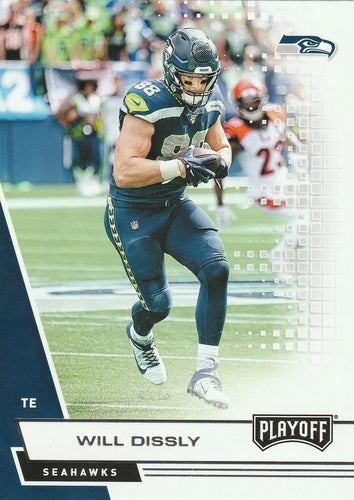 #103 Will Dissly - Seattle Seahawks - 2020 Panini Playoff Football