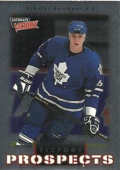 #103 Nikolai Antropov - Toronto Maple Leafs - 1999-00 Upper Deck Ultimate Victory Hockey