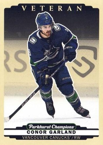#103 Conor Garland - Vancouver Canucks - 2022-23 Parkhurst Champions Hockey