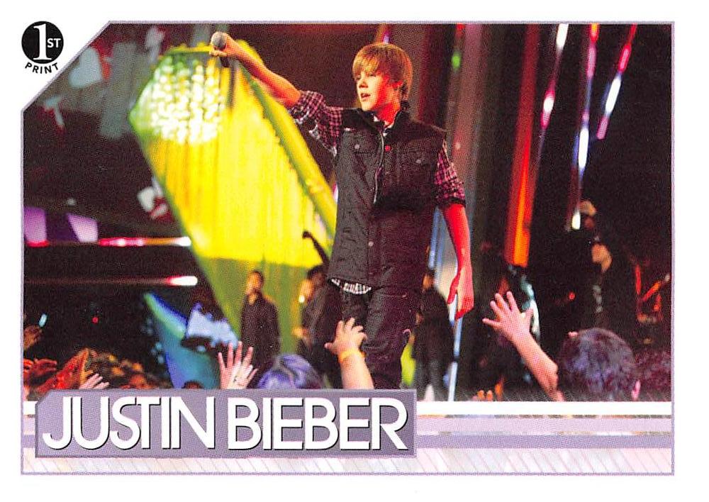 #103 Held at the Pauley Pavilion in Los Angeles, Ju - 2010 Panini Justin Bieber