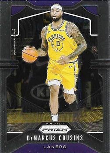 #103 DeMarcus Cousins - Los Angeles Lakers - 2019-20 Panini Prizm Basketball