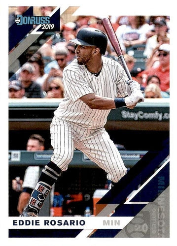 #103 Eddie Rosario - Minnesota Twins - 2019 Donruss Baseball