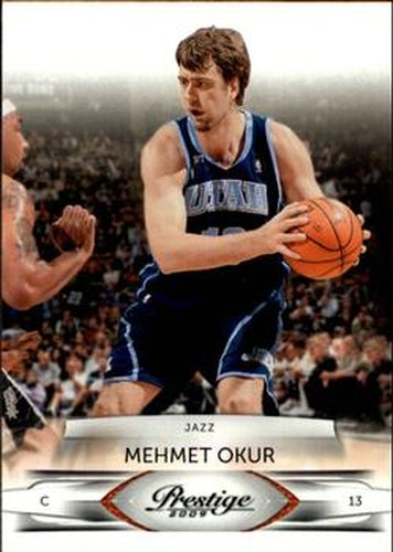 #103 Mehmet Okur - Utah Jazz - 2009-10 Panini Prestige Basketball