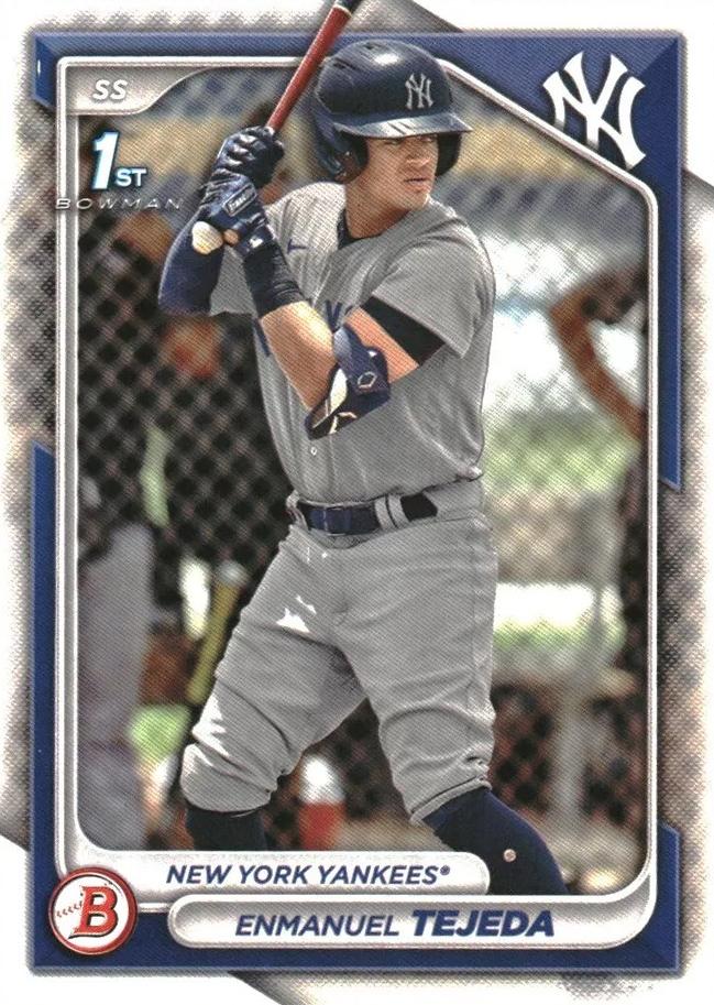 #BP-103 Enmanuel Tejeda - New York Yankees - 2024 Bowman - Prospects Baseball