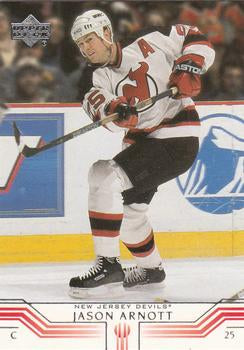 #103 Jason Arnott - New Jersey Devils - 2001-02 Upper Deck Hockey