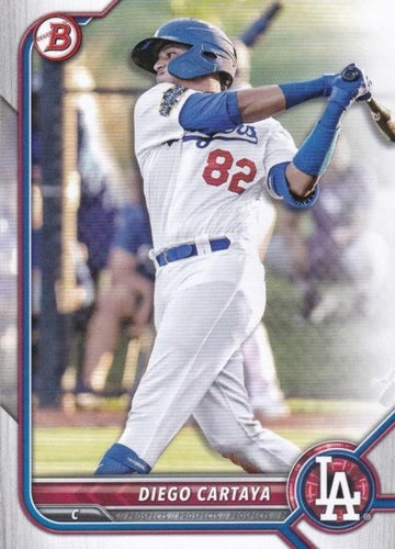 #BP-103 Diego Cartaya - Los Angeles Dodgers - 2022 Bowman - Prospects Baseball