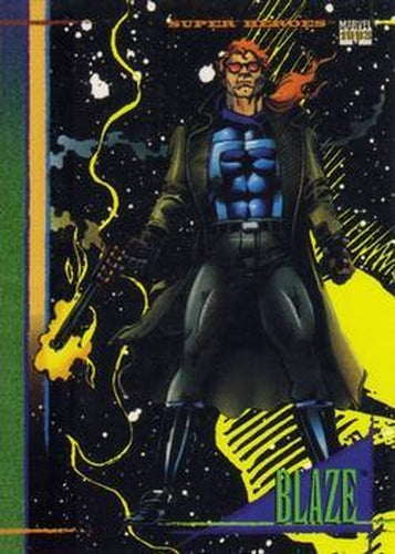 #103 Blaze - 1993 SkyBox Marvel Universe