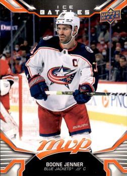 #103 Boone Jenner - Columbus Blue Jackets - 2022-23 Upper Deck MVP - Ice Battles Hockey