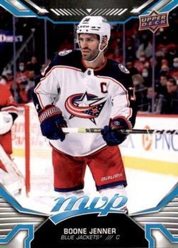 #103 Boone Jenner - Columbus Blue Jackets - 2022-23 Upper Deck MVP Hockey